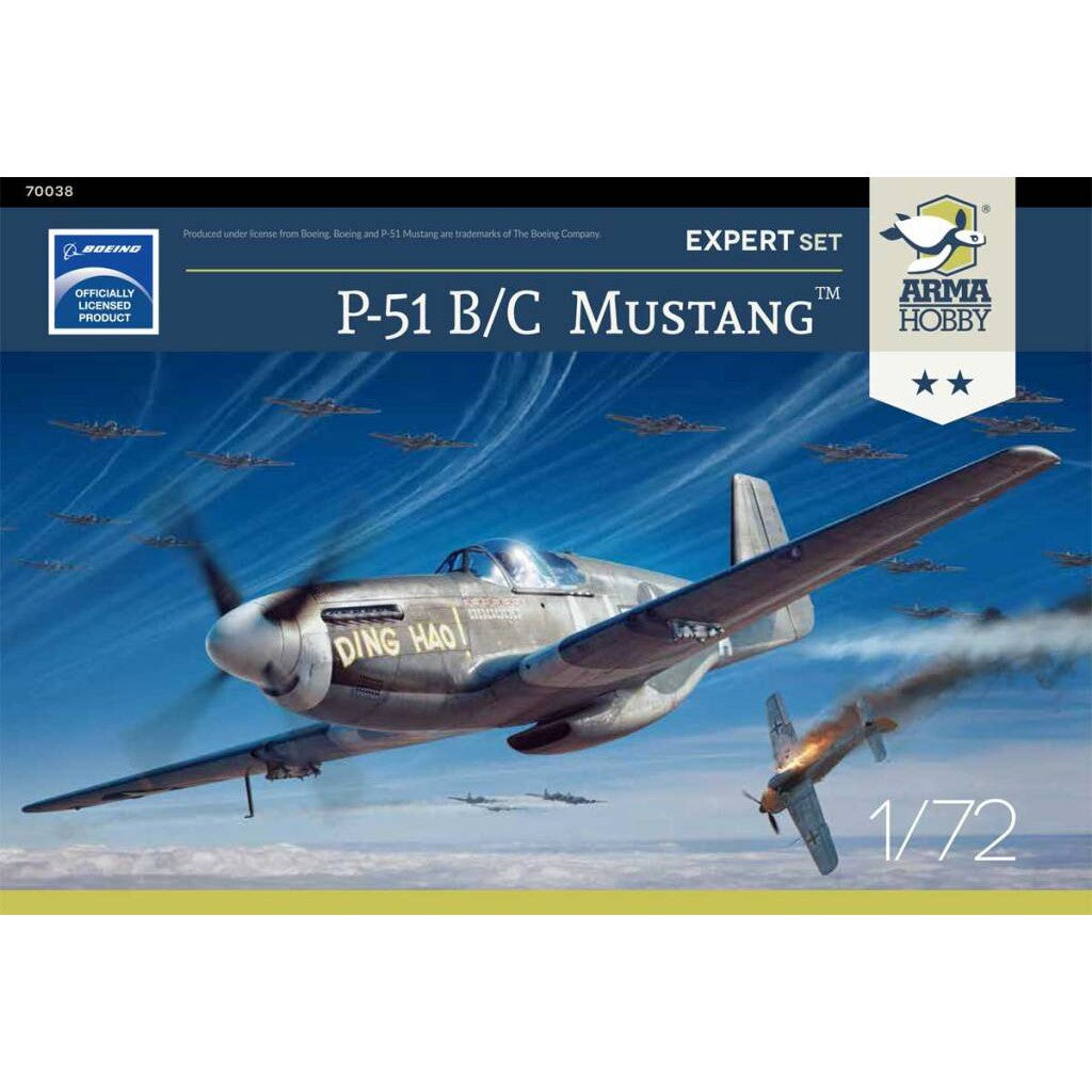 1/72 P51 B/C Mustang Expert Set with Australian Decals