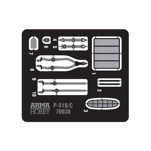 1/72 P51 B/C Mustang Expert Set with Australian Decals