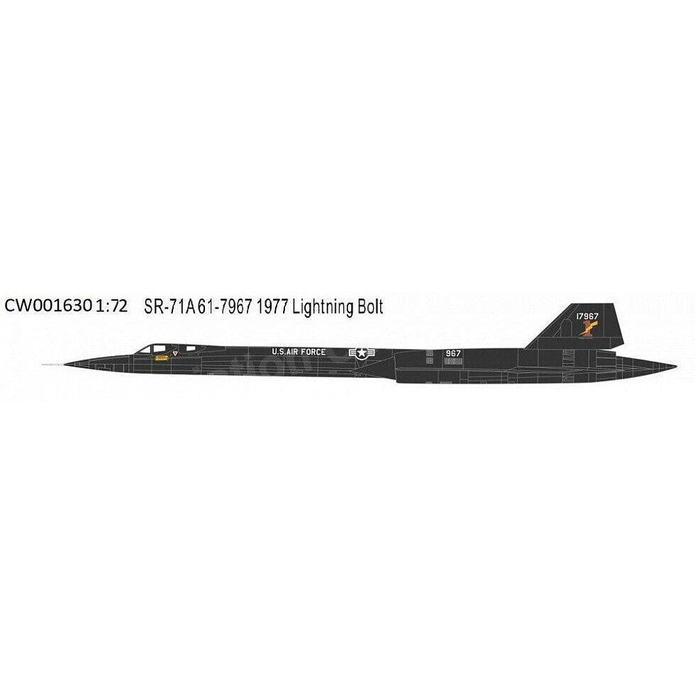 Century Wings - 1/72 SR-71A Blackbird U.S.A.F 9th SRW61-7967 1977
