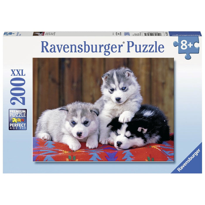 200pc Mignons Huskies Puzzle