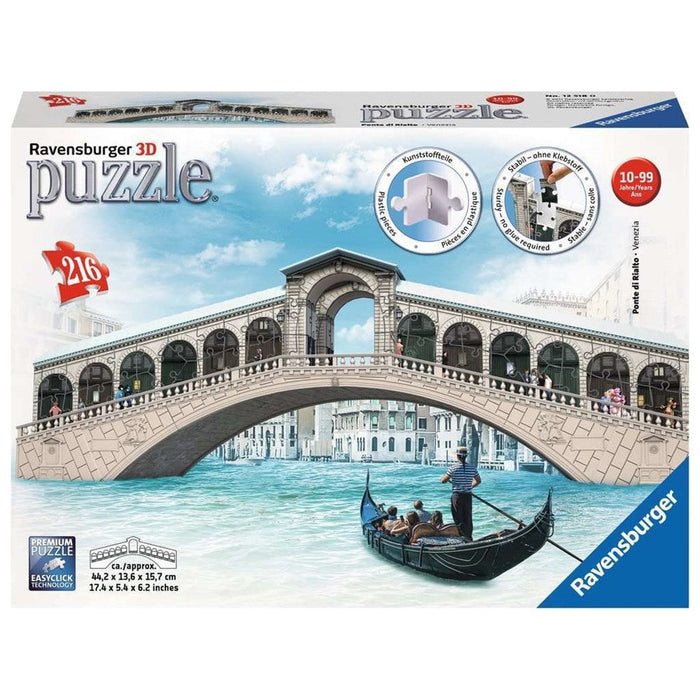 216pc Venices Rialto Bridge 3D Puzzle