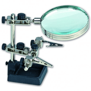 27022 Third Hand w/Magnifying Glass For Electronics Modelling Tool