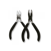 27034 Swan Neck Pliers + Cutting Pliers Modelling Tool