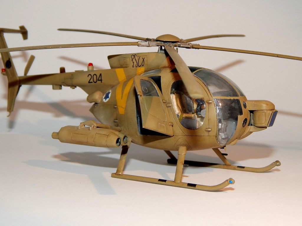 Academy 12250 1/48 Hughes 500D Tow Helicopter Plastic Model Kit