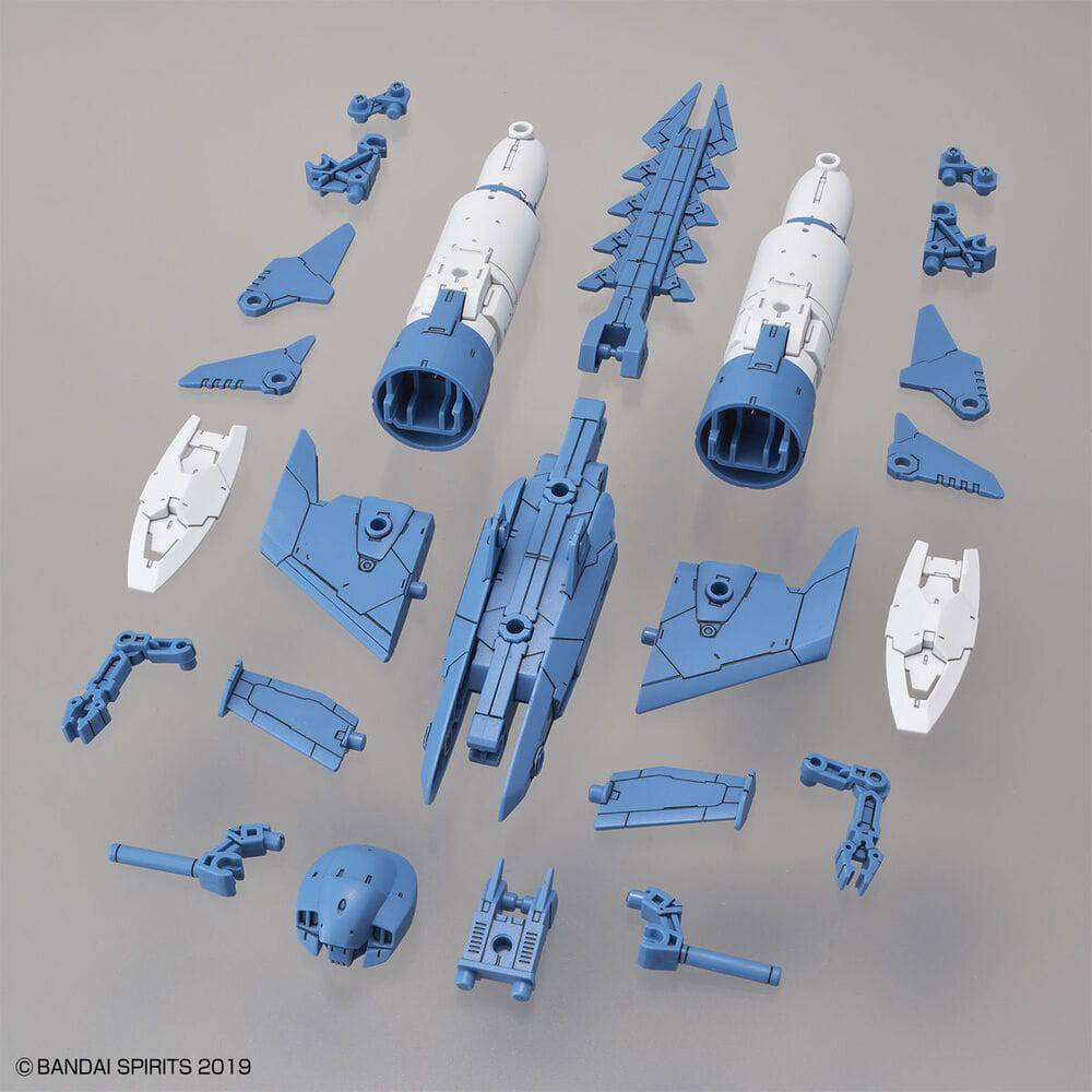 Bandai - 30MM 1/144 Extended Armament Vehicle (ATTACK SUBMARINE Ver.)[BLUE GRAY]