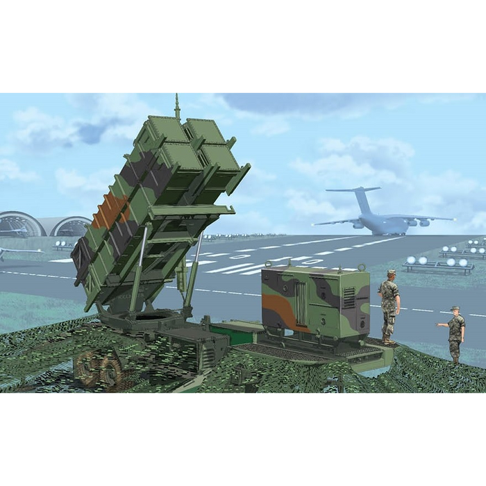 3604 1/35 MIM104C Patriot SurfacetoAir Missile SAM System PAC2