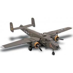 Academy 1/48 British Air Force B-25C/D Plastic Model Kit - European Front, Molded Color - View #5