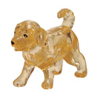 3D Golden Retriever with Puppy Crystal Puzzle