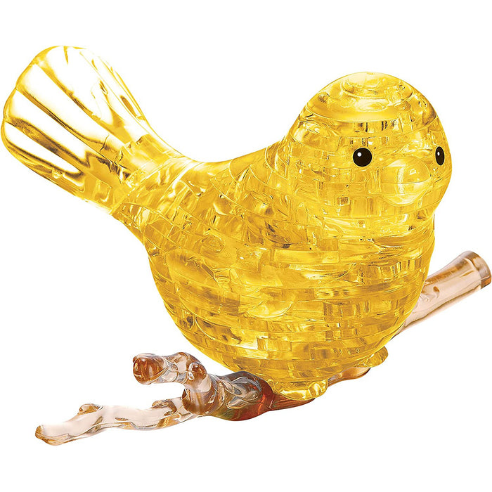 3D Yellow Bird Crystal Puzzle
