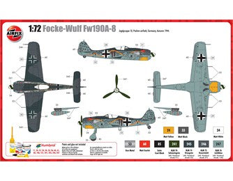172 FockeWulf Fw190A8 Starter Set