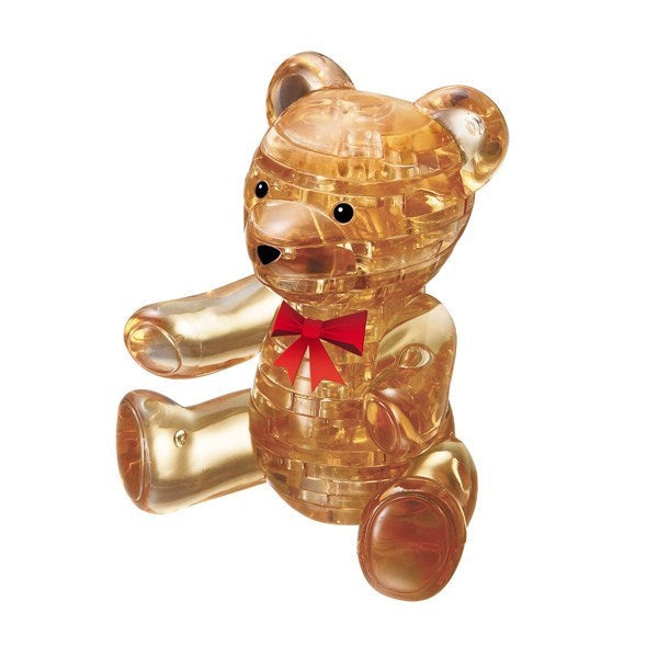 41pc 3D Brown Teddy Bear Crystal Puzzle