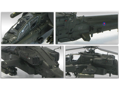 12537 1/72 British Army AH64 Afghanistan Apache Plastic Model Kit