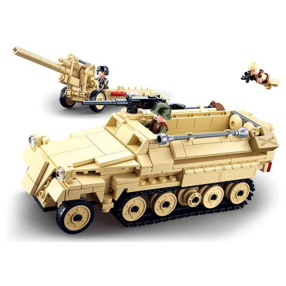 Sluban - 460pc WWII Half Track Sd.Kfz.251 K18