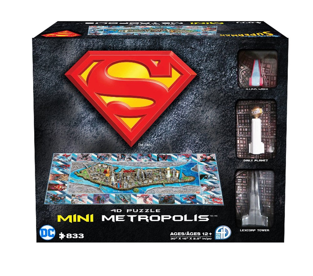 4D Metropolis Superman Mini