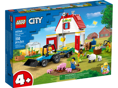 City Barn and Farm Animals 60346
