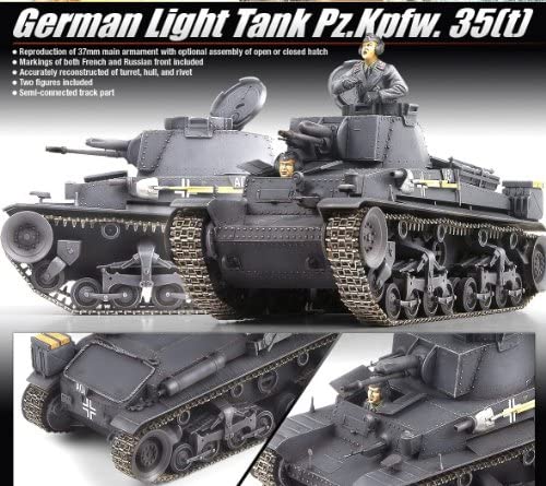 13280 1/35 35T German Tank Plastic Model Kit