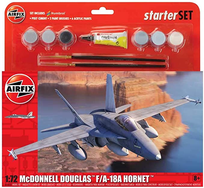 172 McDonnell Douglas F18A Hornet Starter Set