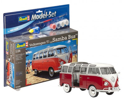 1/24 Volkswagen T1 Samba Bus Model Set