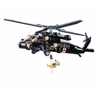 692pcs MB Helicopter Black Hawk