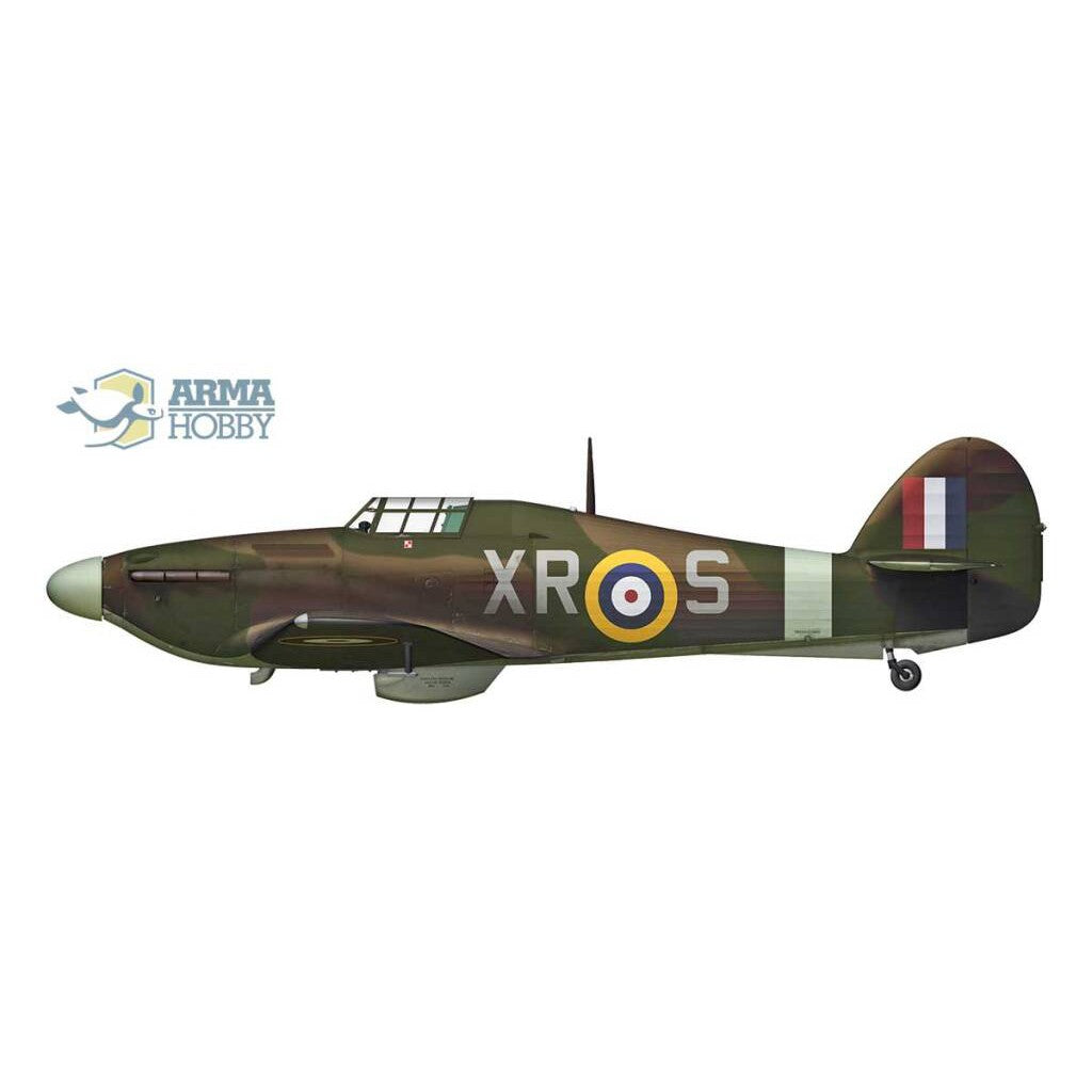70024 1/72 Hurricane Mk I Allied Squadrons Limited Edition Plastic Model Kit