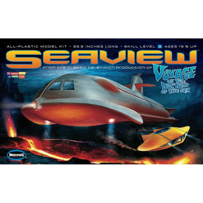 707 4 Window TV Seaview 39    revised Plastic Model Kit