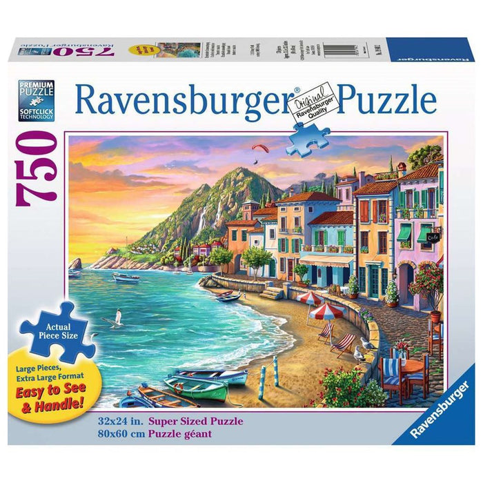 750pc Romantic Sunset Large Piece Format