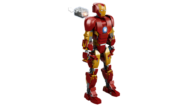 Super Heroes Iron Man Figure 76206