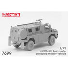 7699 1/72 Bushmaster Protected Mobility Vehicle Plastic Model Kit  Aus Decals