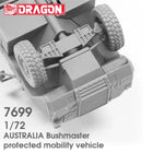 7699 1/72 Bushmaster Protected Mobility Vehicle Plastic Model Kit  Aus Decals