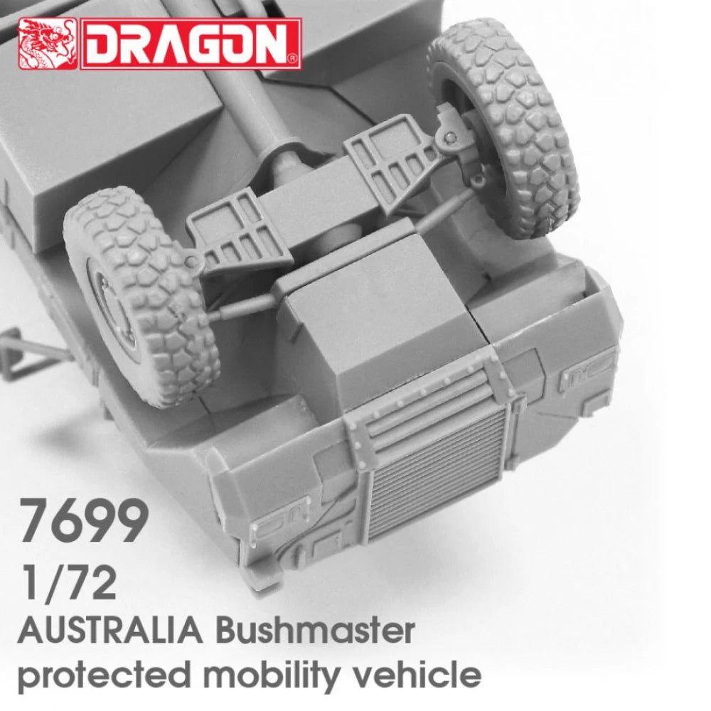 7699 1/72 Bushmaster Protected Mobility Vehicle Plastic Model Kit  Aus Decals
