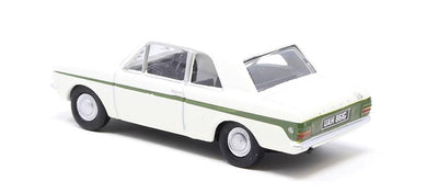 Oxford - 1/76 Ford Cortina Mk2 Ermine White/Gre