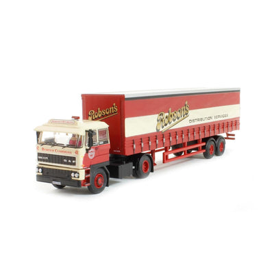 Oxford - 1/76 DAF 2800 40ft Curtainside Robsons