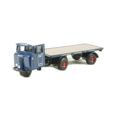 Oxford - 1/76 Mechanical Horse Flatbed Trailer Pickford