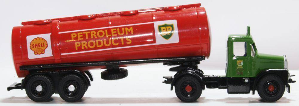 Oxford - 1/76 Scammell Highwayman Tanker Shell/BP