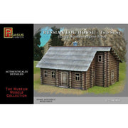 7704 1/72 Russian 2 story Log House  Lg Karilian region Izba