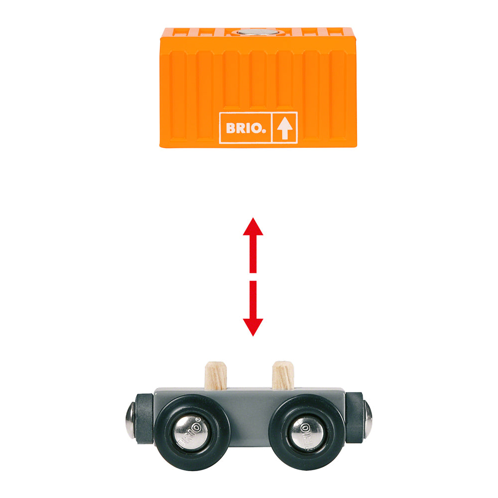 7pc Three-Wagon Cargo Train
