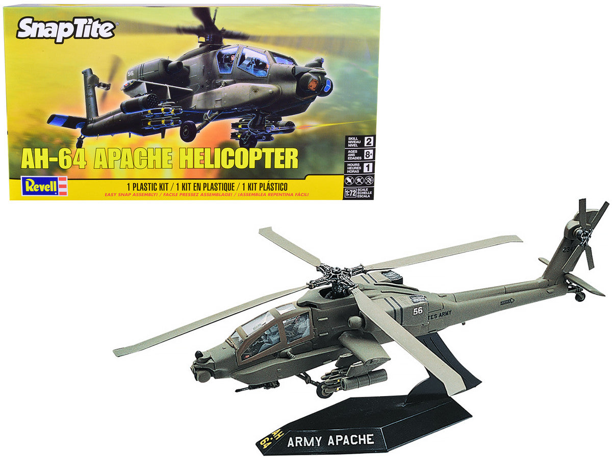 1/72 Snap Tite/AH64 Apache Helicopter