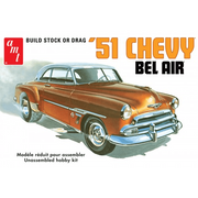 862 1/25 1951 Chevy Bel Air Plastic Model Kit