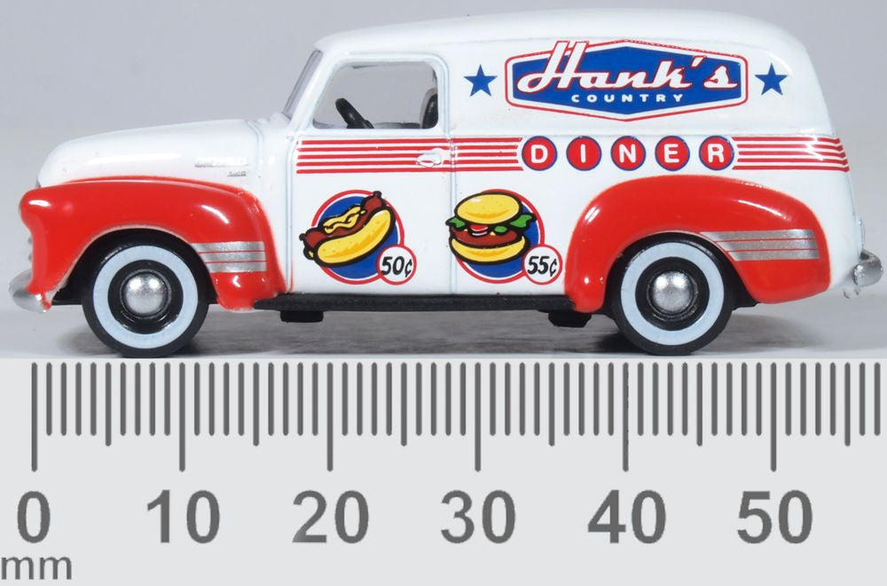 1/87  Hanks County Diner Chevrolet Panel Van 1950