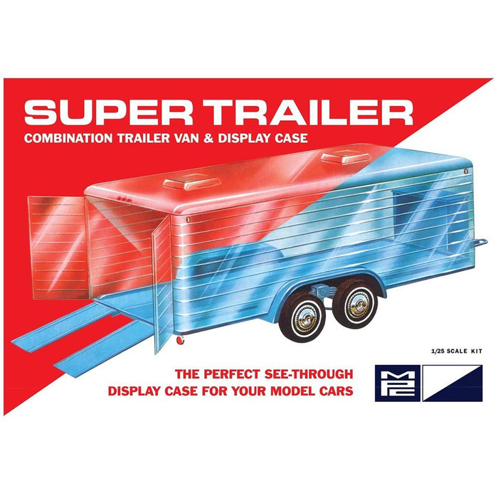 909 1/25 Super Display Case Trailer Plastic Model Kit