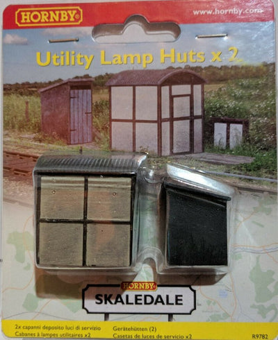 OO Utility Lamp Huts x 2