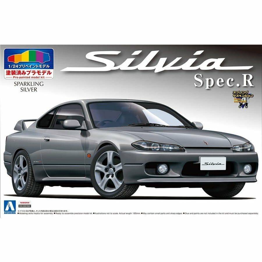 Aoshima - 1/24 S15 SILVIA SPEC.R (Sparkling Silver)