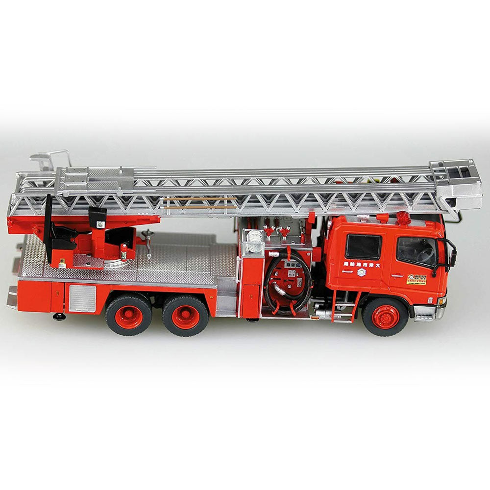 Aoshima - 1/72 Fire Ladder Truck (Otsu Fire Dept)