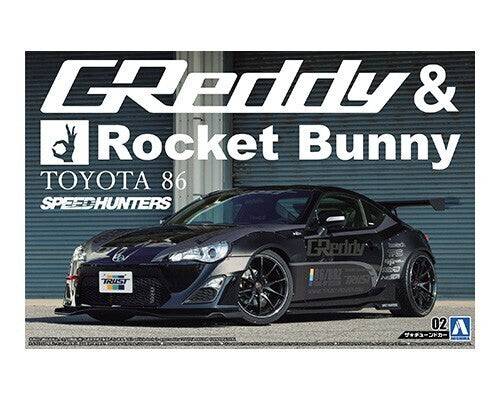 Aoshima - 1/24 ZN6 TOYOTA 86 '12 GREDDY&ROCKET BUNNY VOLK RACING Ver. (TOYOTA)