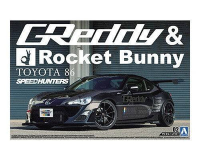Aoshima - 1/24 ZN6 TOYOTA 86 '12 GREDDY&ROCKET BUNNY VOLK RACING Ver. (TOYOTA)