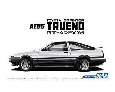 Aoshima - 1/24 TOYOTA AE86 SPRINTER TRUENO GT-APEX '85