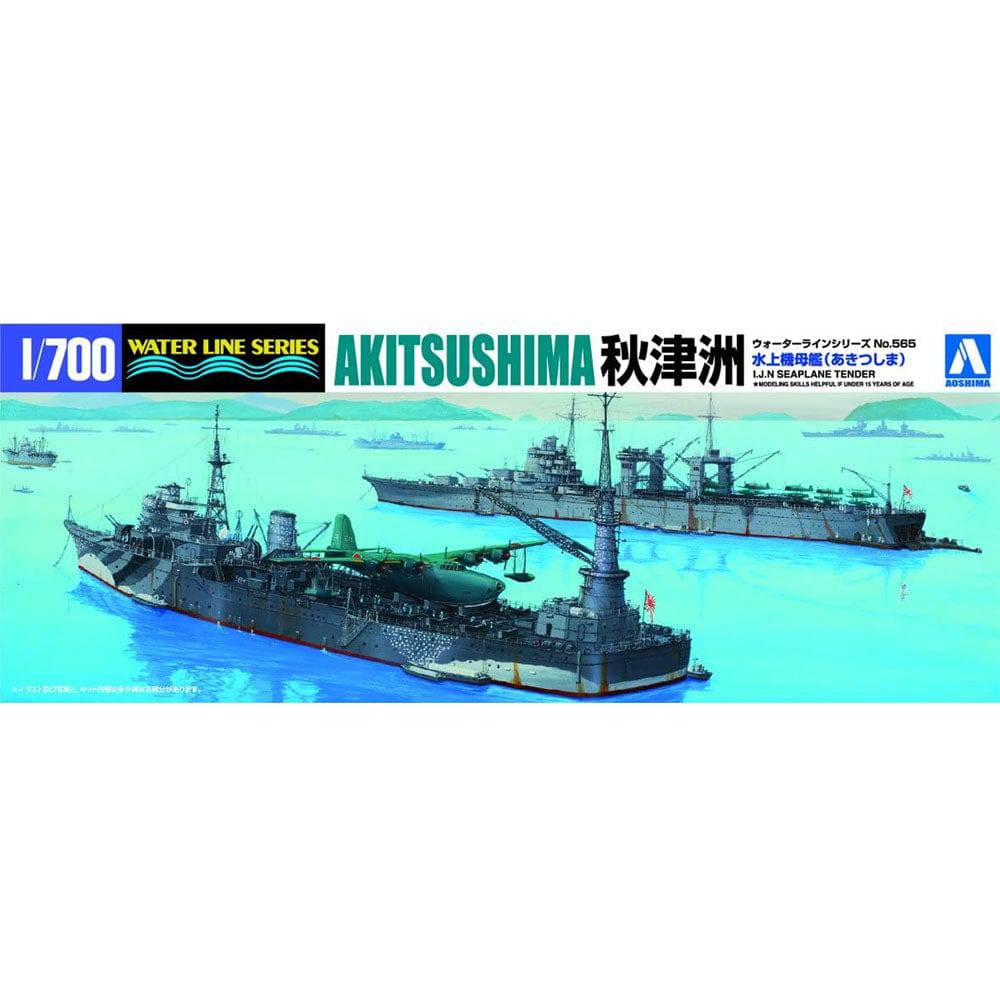 Aoshima - 1/700 I.J.N SEAPLANE TENDER AKITSUSHIMA