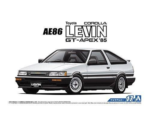 Aoshima - 1/24 TOYOTA AE86 COROLLA LEVIN GT-APEX '85