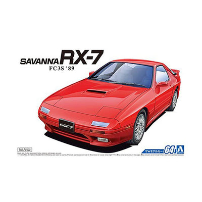 Aoshima - 1/24 MAZDA FC3S SAVANNA RX-7 '89