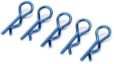 Large Body Clips Blue Pack of 10